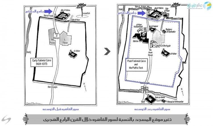 تغير موقع مسجد الحاكم بأمر الله